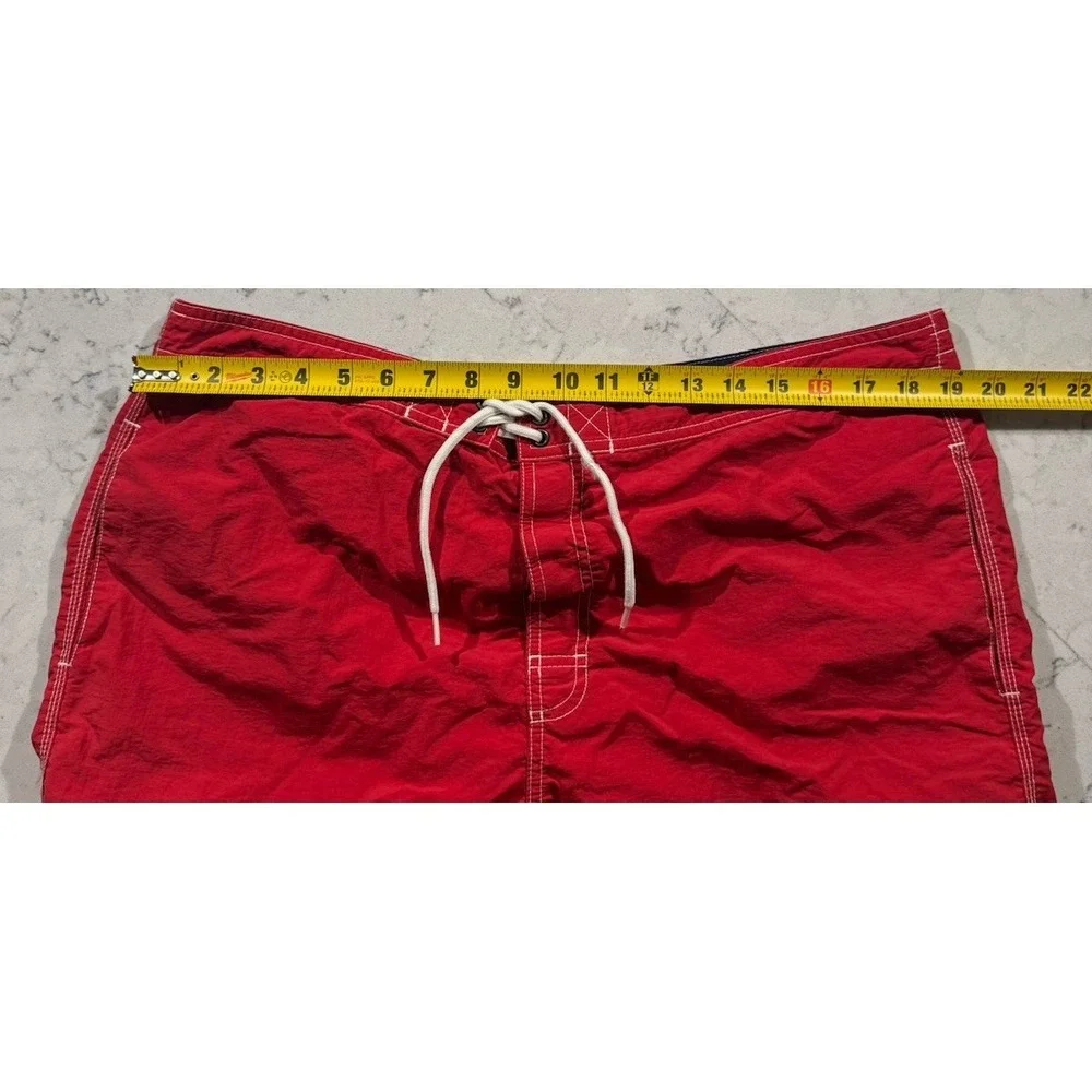 Polo Ralph Lauren Swim Trunks Mens XL Red Board Shorts Swimwear Preppy Surf Swim